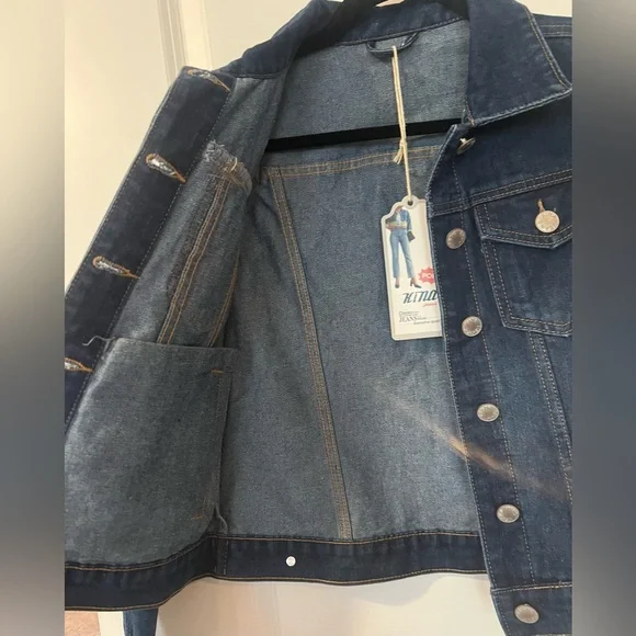 NWT-Kina Jeans Denim Jacket - Picture 3 of 5